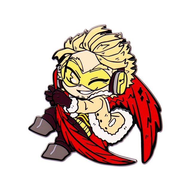 모양의 맞춤형 에나멜 핀