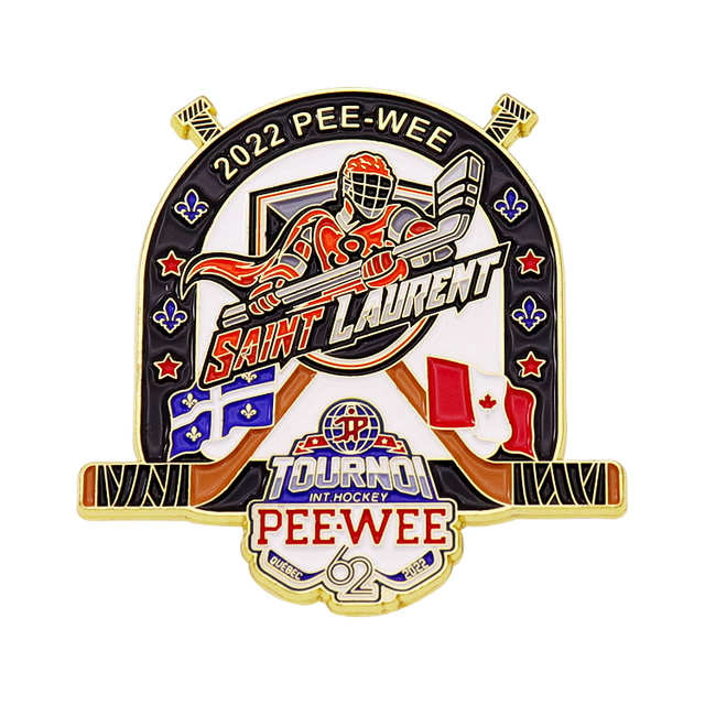 양면 맞춤형 에나멜 핀