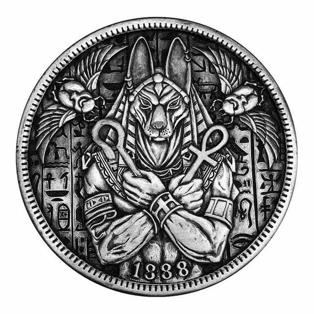 커스텀 고대 실버 3D 기념 코인 컬렉션