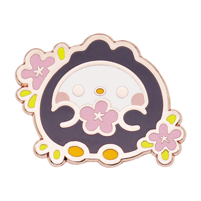 모양의 맞춤형 에나멜 핀